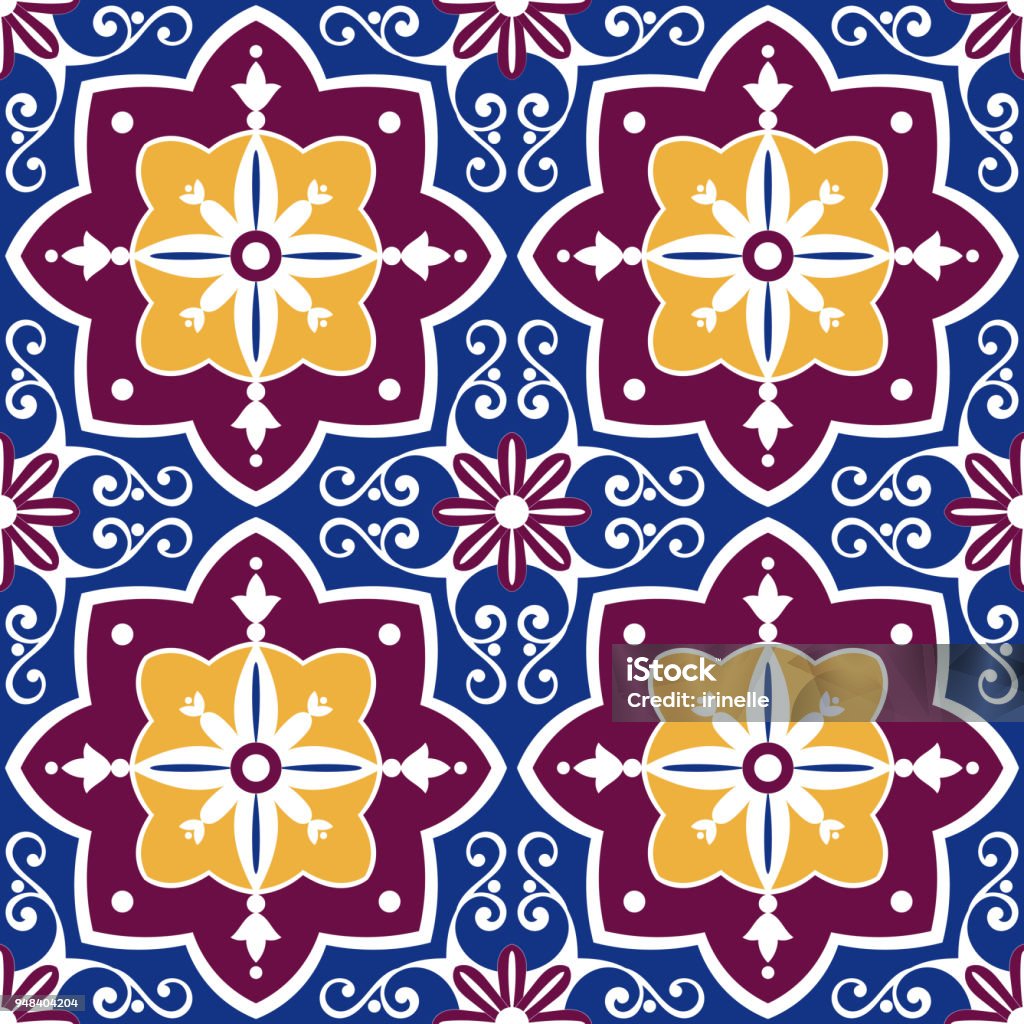 Ramadan Tile Pattern Islamic Design Decoration Arabic Carpet Tile Pattern Ramadan Kareem ...