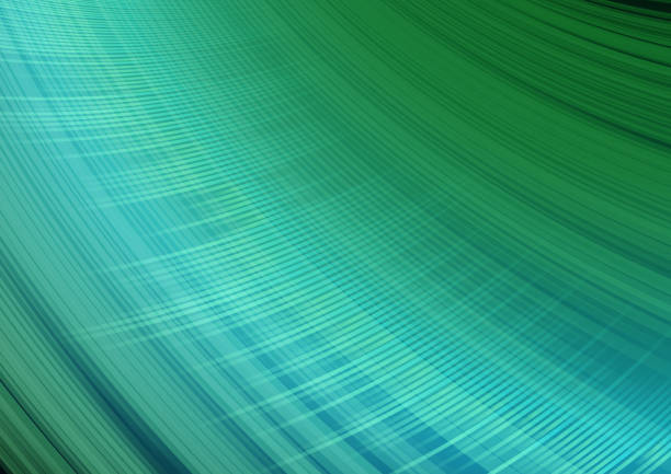 추상적인 배경 - fiber optic technology abstract green stock illustrations
