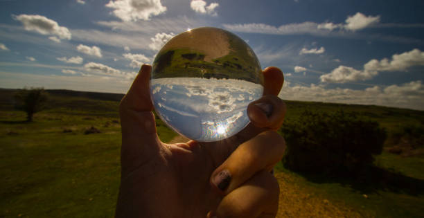 istock New Forest seen through a crystal ball 948408146