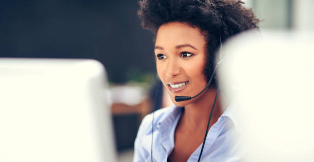istock There's no call she can't handle with complete professionalism 948421084