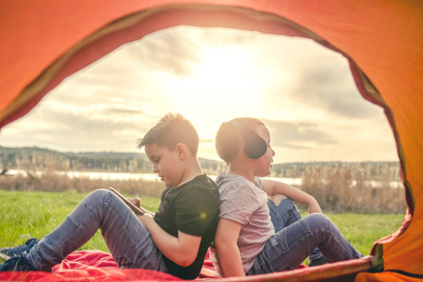 istock Beautiful sunny day by the lake 948431410