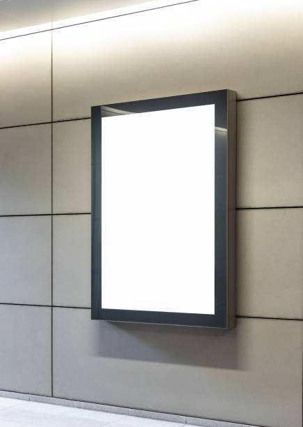 istock blank digital display advertisement billboard in subway station 948434948