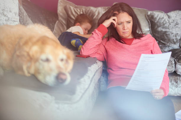 istock Struggling with household bills 948445042