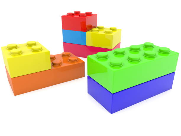 istock Pieces of colorful toy bricks 948448258