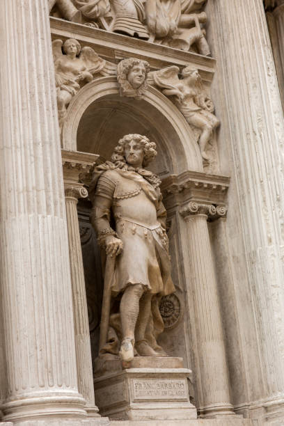 istock Francesco Barbaro Statue, Venice-Italy 948456476