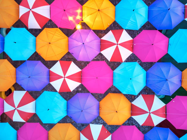 istock Graphic aerial view Night MArket Asia 948456514