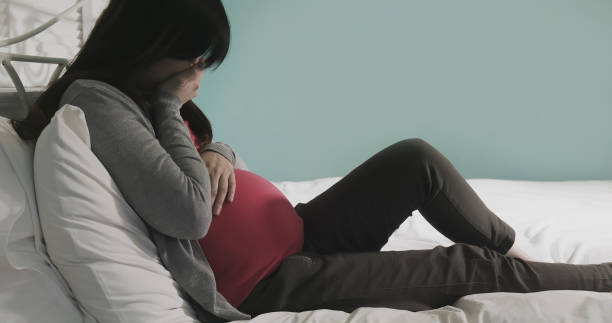 istock pregnant women feel depression 948459668
