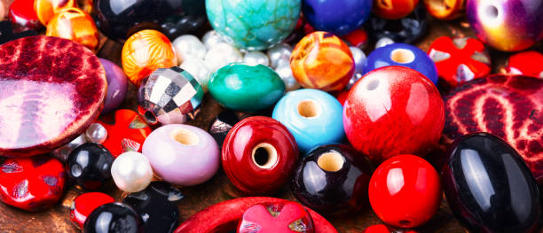 istock Making jewelry of beads 948464650