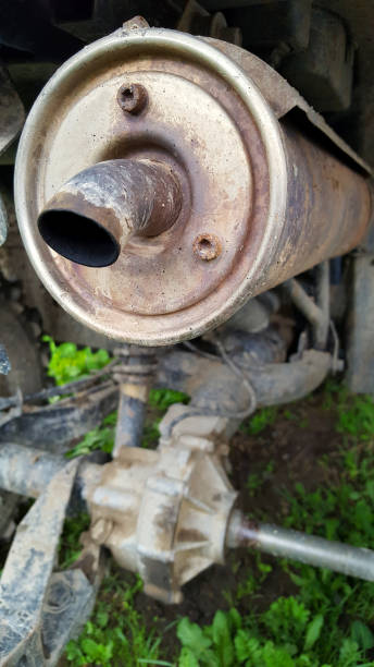 istock Exhaust of atv 948471074