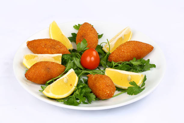 istock Kibbeh, stuffed meatballs, falafel 948476130