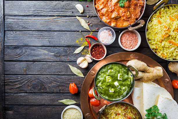 各種インド料理 - ayurveda spice india chili pepper ストックフォトと画像
