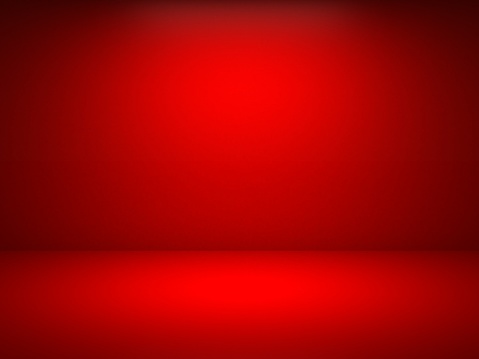 Red Wall Background Stock Photo - Download Image Now - Red, Backgrounds,  Studio Shot - iStock