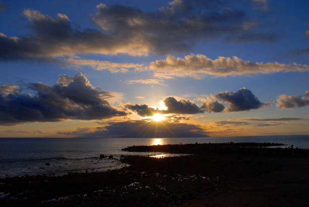 istock Sunset over the sea in Tenerife 948487518