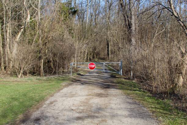 istock Closed Gravel Road 948490032