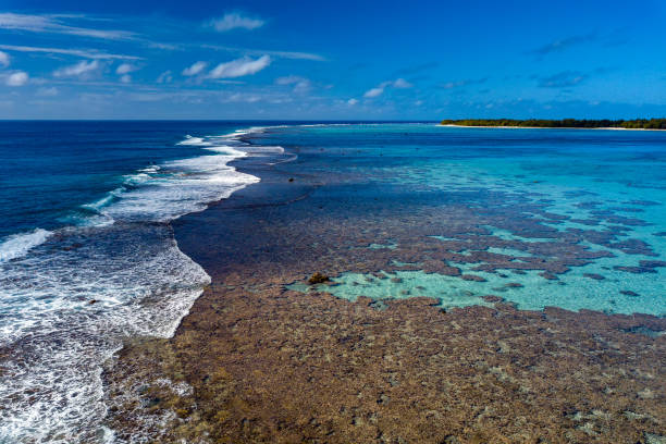 istock Polynesia Cook Island aitutaki lagoon tropical paradise aerial view 948495848