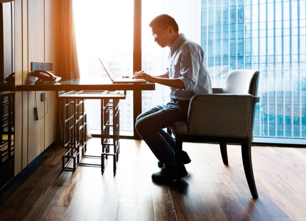 istock Businessman working on laptop 948508220