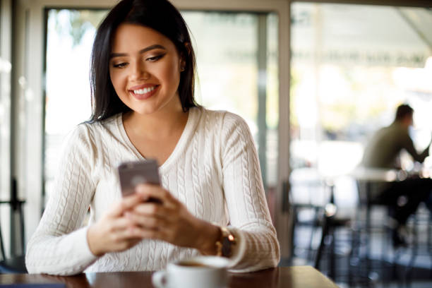 istock Young woman enjoying coffee break 948511594