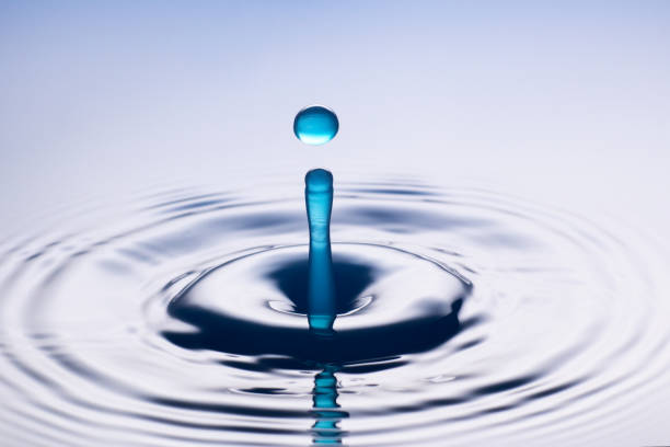 istock water splash, background of a drop falling into the water 948512654