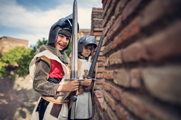 Knights defending the castle Little knights playing on the castle walls.
Nikon D810 people laughing hard stock pictures, royalty-free photos & images