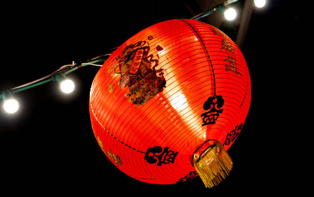 istock Red chinese lantern in Phuket Town, Thailand 948520190