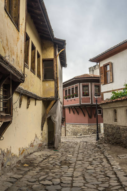 istock Paved street in Plovdiv old town, Bulgaria 948524320