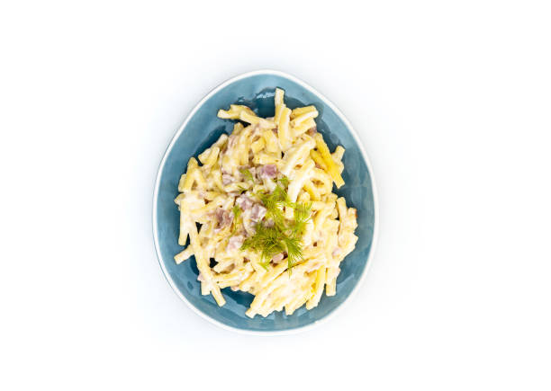 istock tasty Carbonara pasta on the table 948524388