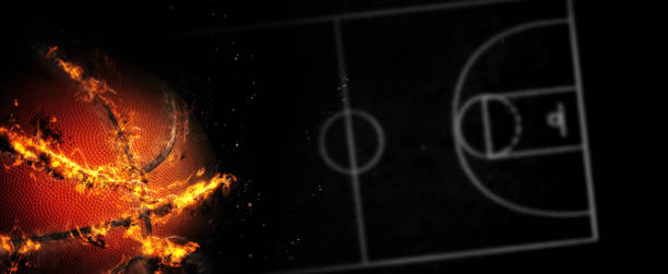 istock Basketball banner concept with copy space 948532074