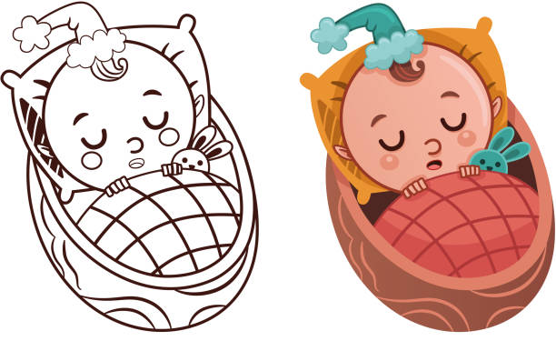 赤ちゃんの gnome の漫画のキャラクター - sheel点のイラスト素材／クリップアート素材／マンガ素材／アイコン素材