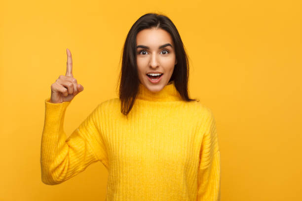 istock Excited woman having new idea 948532506