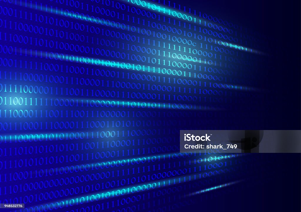 Binary Code Texture Abstract Background Business Technology Concept ...