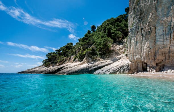 istock Beautiful Blue Water in Zakynthos Greece 948543760