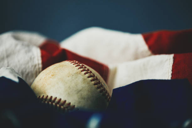 istock Sports Equipment. Baseball still life 948550122