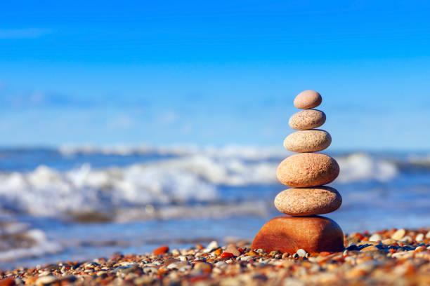 istock Concept of harmony and balance. Evening calm 948551330