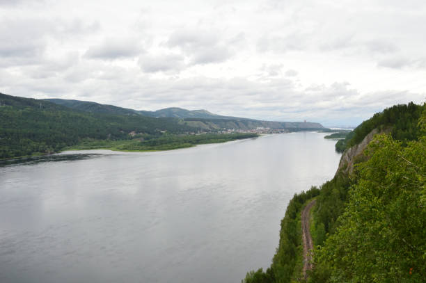 istock Yenisei river in Siberia 948560564