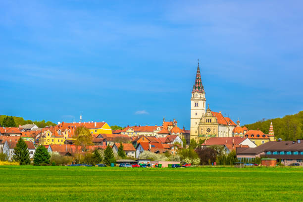 istock Marija Bistrica town landscape. 948568040