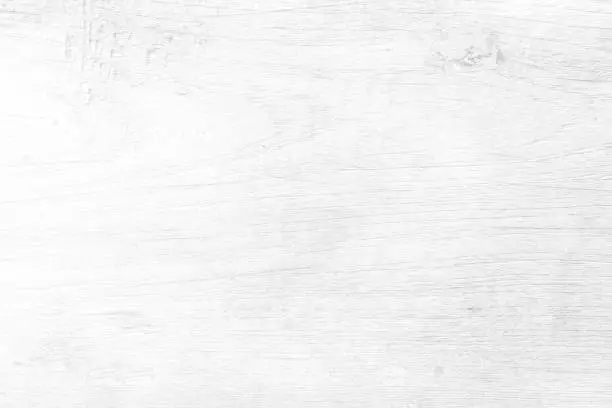 Photo of White Wood Board Texture Background.