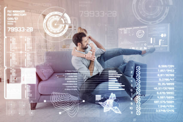 istock Positive couple laughing while pretending to fight 948580426