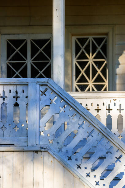 istock Patterned Staircase to a terrace of an old house 948588574