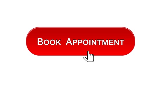 Appointment Button Book Appointment Web Interface Button Clicked With Mouse Red Color ...