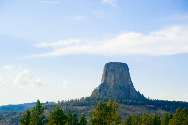 istock Devils Tower is located in in Crook County, northeastern Wyoming 948589160