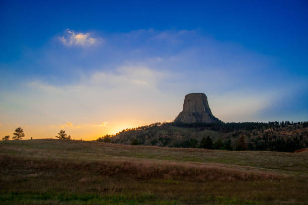 istock Devils Tower is located in in Crook County, northeastern Wyoming 948589198