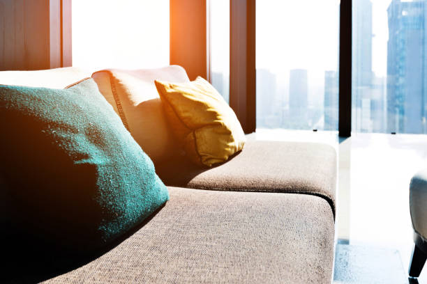 istock Modern living room with a sofa 948589304