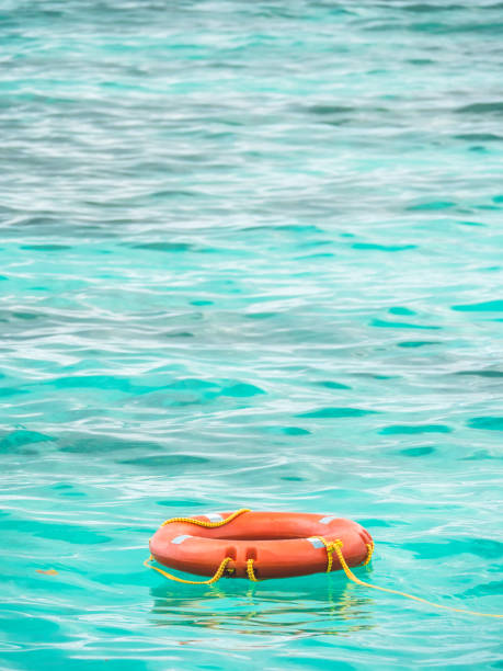 istock Rescue Buoy in the Water 948602878