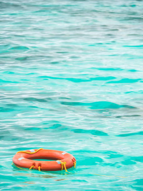 istock Rescue Buoy in the Water 948602880