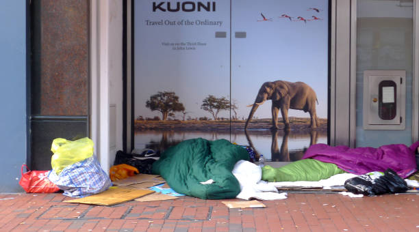 Rough Sleeping stock photo