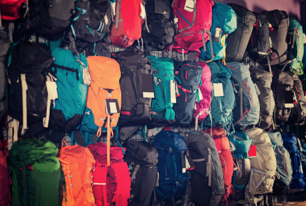 istock Various sports equipment on display at store 948610782