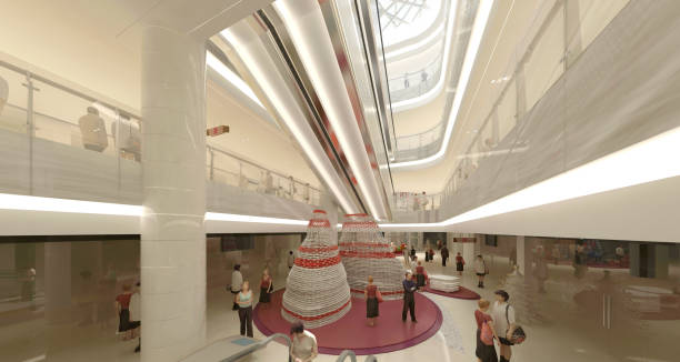 istock 3D render of Shopping Mall 948623564