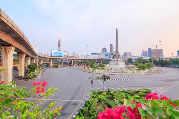 istock victory monument landmark in Bangkok 948623778