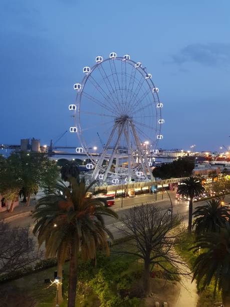 istock Panoramic Ferris wheel of Malaga 948624028