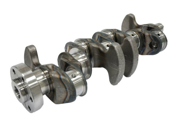istock Steel crankshaft for a car 948624192